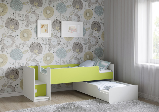 Детская выкатная кровать Легенда К302.41 в Воскресенске